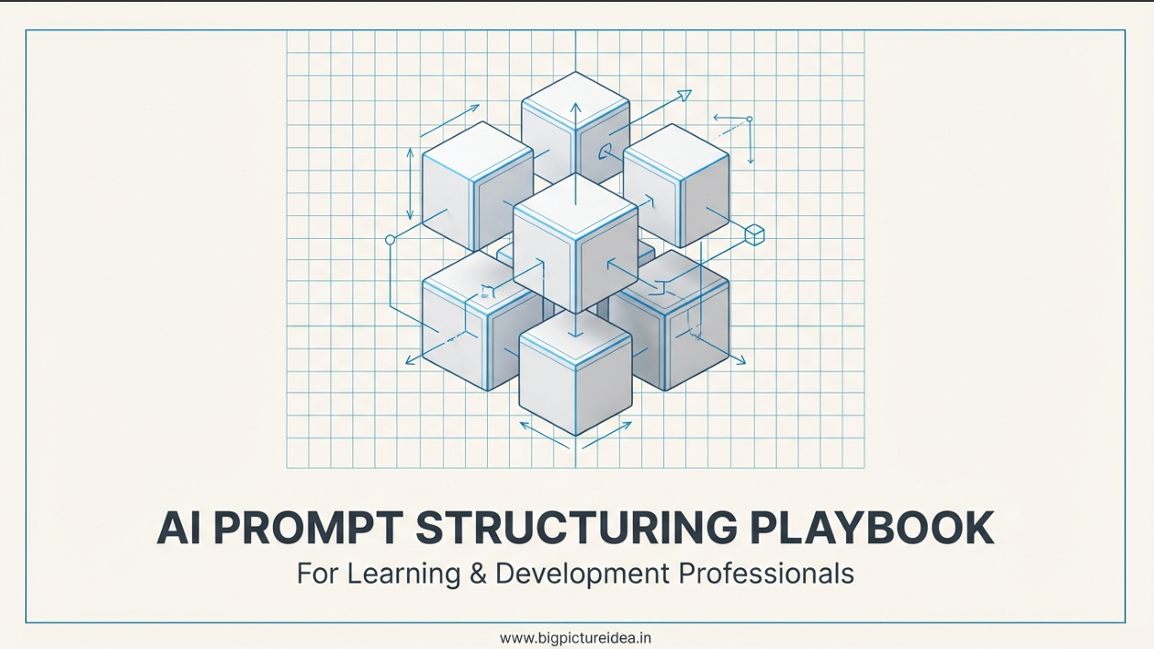 The AI Prompt Structuring Playbook for L&D