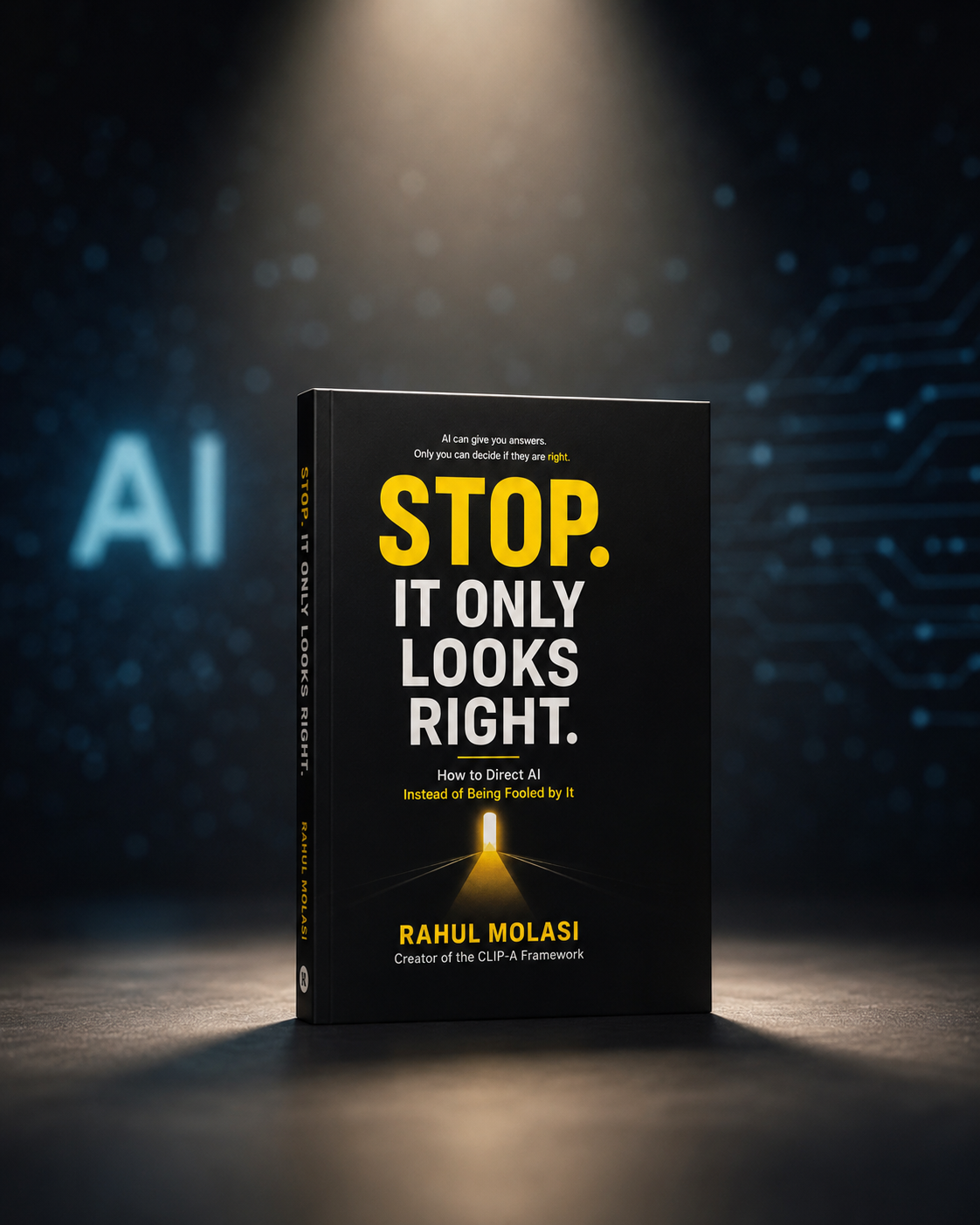 STOP. It Only Looks Right. Book Cover