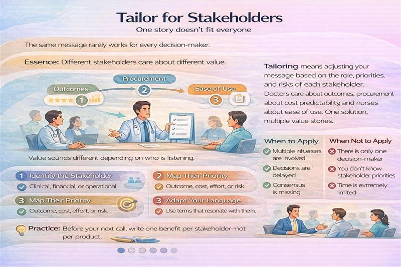 Tailor for Stakeholders